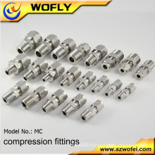 high pressure natural gas hydraulic pipe tube fittings